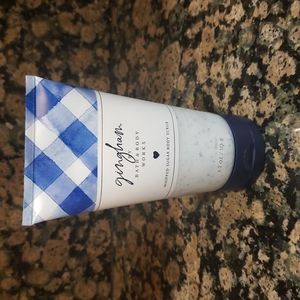 PRICE DROP!  Gingham by Bath and Body Works Whipped Sugar body scrub